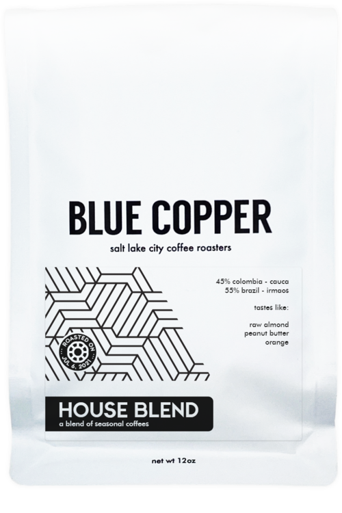 Blue Copper Coffee Beans-Seasonal House Blend