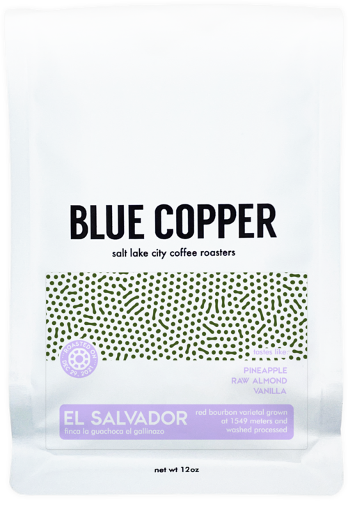 Blue Copper Coffee Beans-El Salvador Finca La Guachoca El Gallinazo